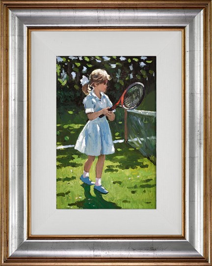 Playful Times I by Sherree Valentine Daines - Framed Hand Finished Limited Edition on Canvas